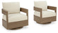 Sillón giratorio Serene Bay con cojín
