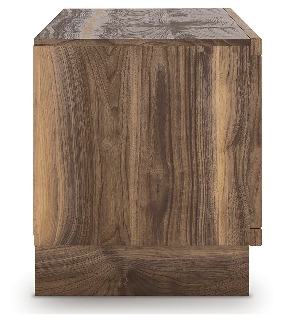 Mueble de TV Zadilyn XL con opción de chimenea