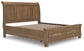 Cama tipo trineo Feddinger California King con almacenamiento