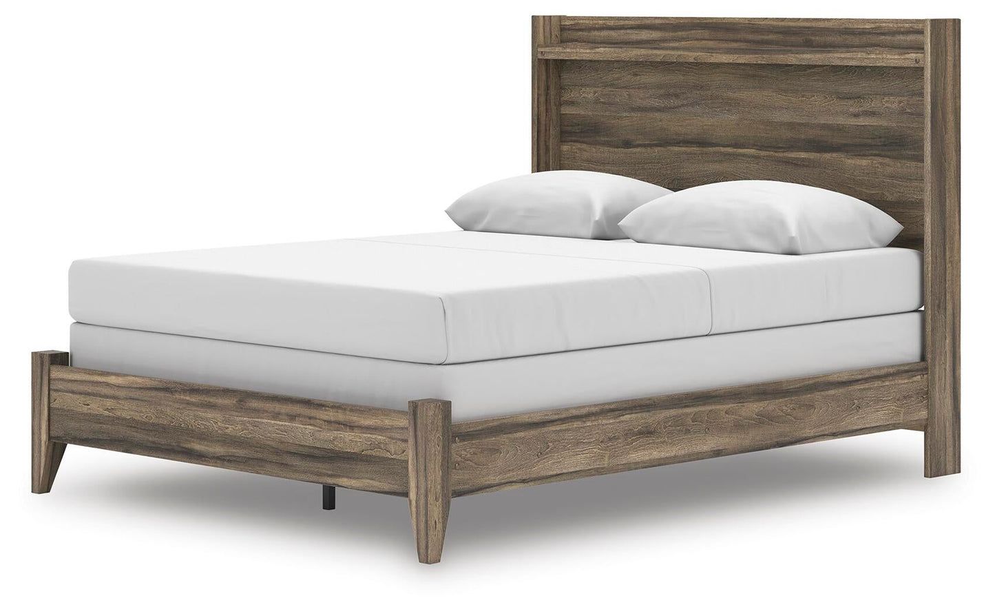 Cama Queen con paneles Elbrim