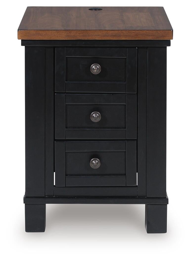 Mesa auxiliar con silla Wildenauer