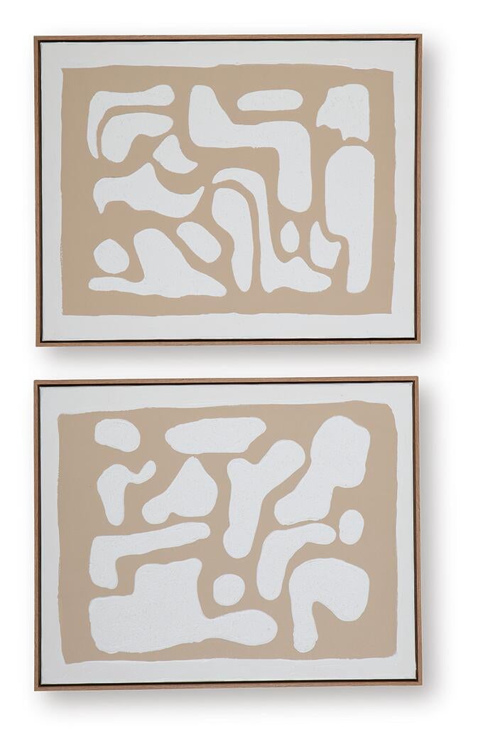 Juego de arte de pared Waldett (2/CN)