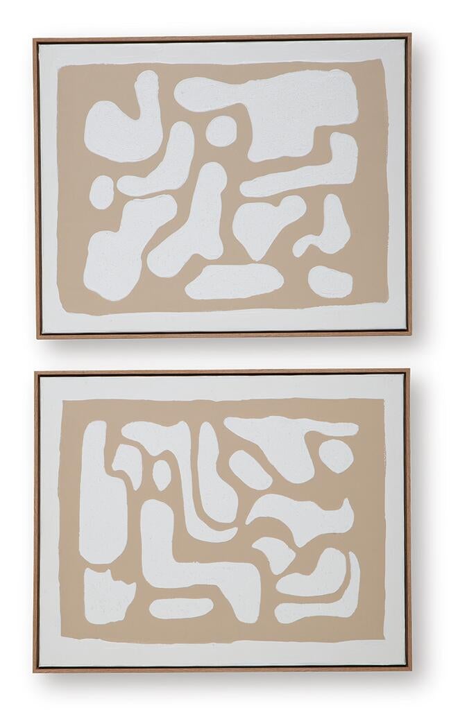 Juego de arte de pared Waldett (2/CN)