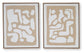 Juego de arte de pared Waldett (2/CN)