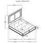 Cresswell 5-piece California King Bedroom Set Weathered Taupe