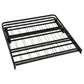 Kramer Twin Folding Metal Platform Bed Frame Black