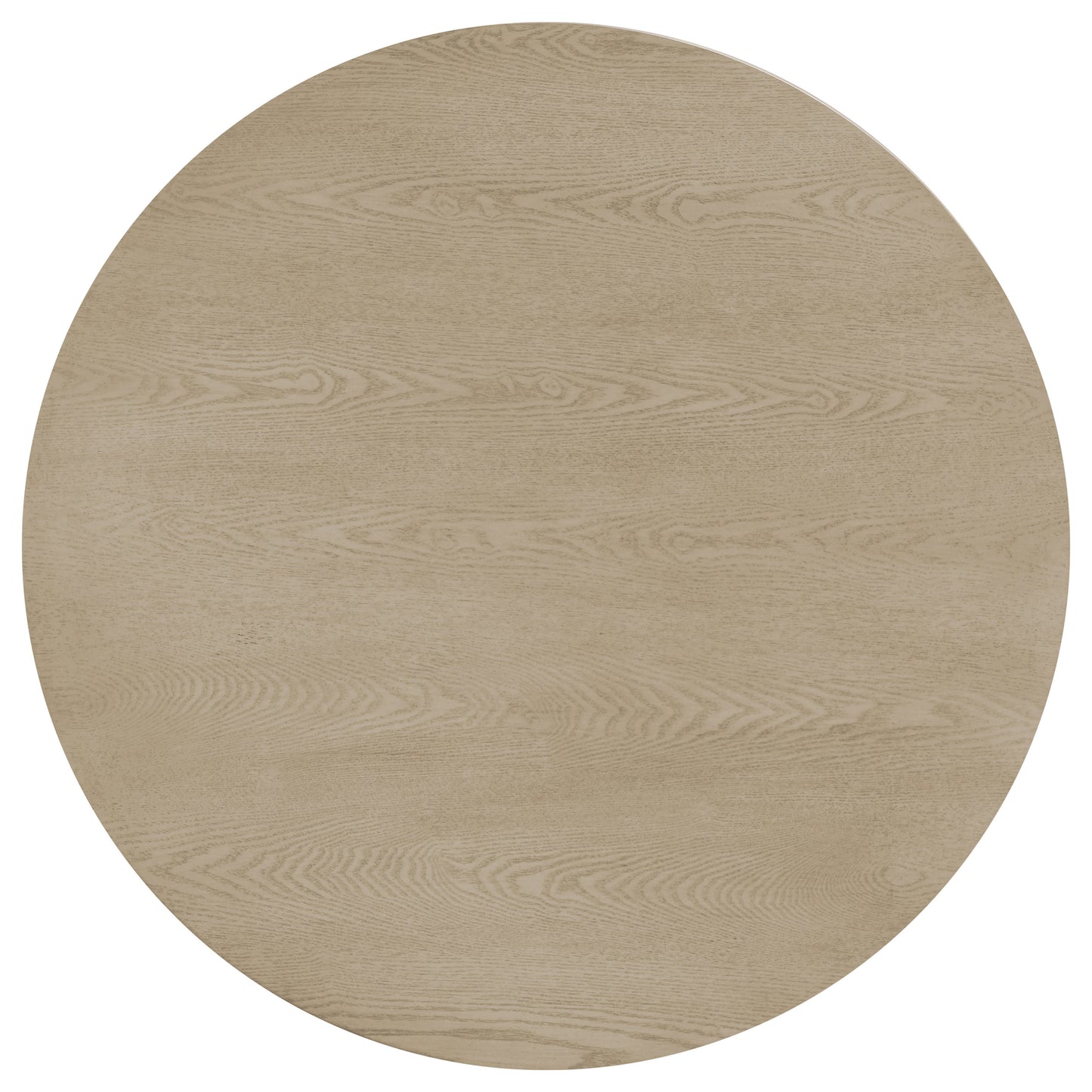 Strouse 2-Piece Round Coffee and End Table Set in Natural Oak
