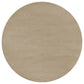 Strouse 3-Piece Round Coffee and End Table Set in Natural Oak