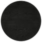 Strouse 2-Piece Round Coffee and End Table Set in Black