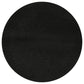 Strouse 2-Piece Round Coffee and End Table Set in Black