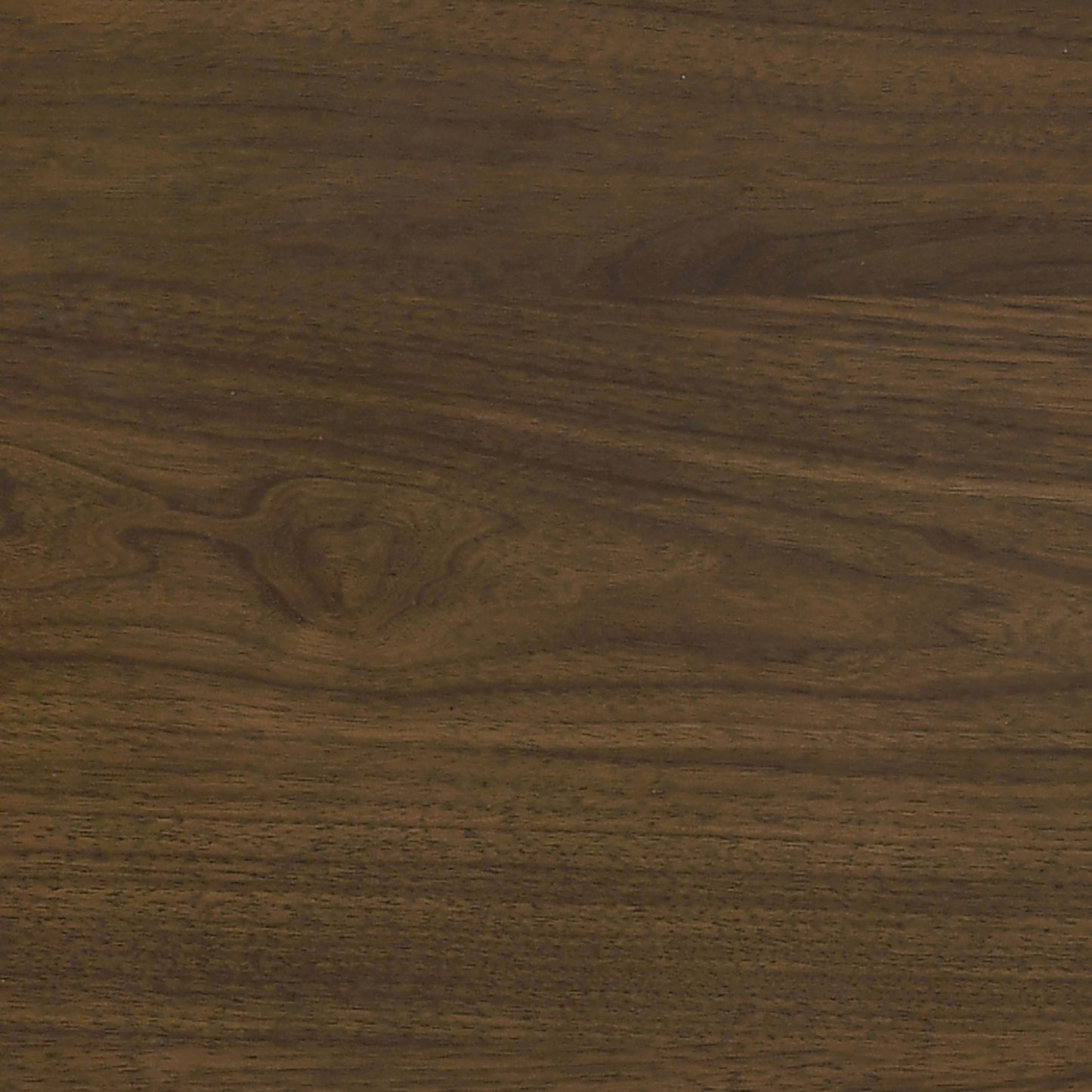 Strouse Contemporary Round End Table in Walnut