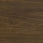 Strouse Contemporary Round End Table in Walnut