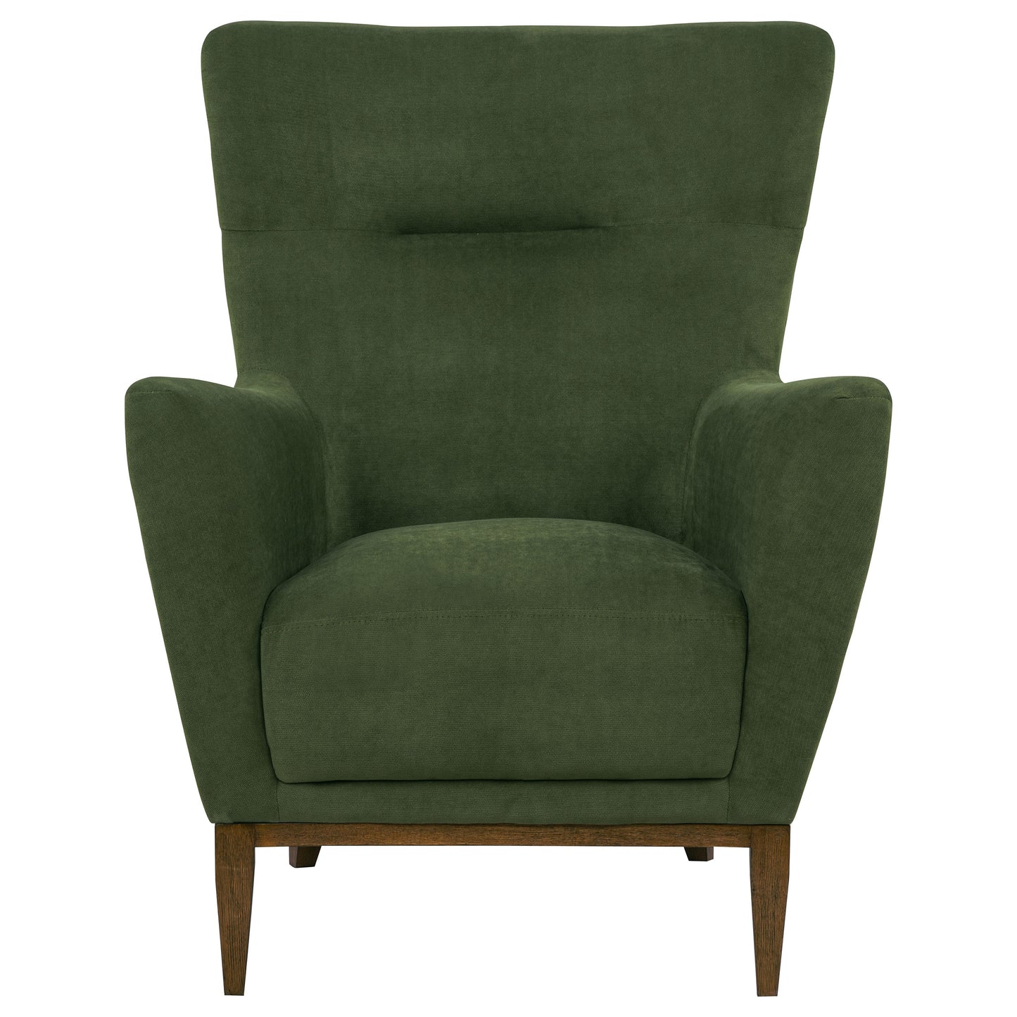 Catala Upholstered High Back Accent Chair Matcha and Coffee