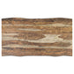 Selwyn 80-inch Live Edge Solid Wood Dining Table Light Sheesham