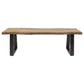 Selwyn Live Edge Solid Wood Dining Bench Light Sheesham