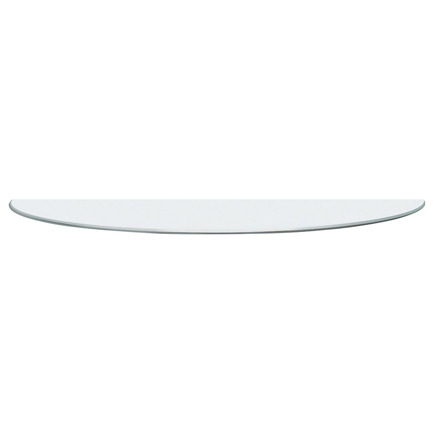 Naser 48-inch Round Glass Top Dining Table Dark Walnut