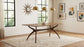 Randolph 79-inch SmartTop™ Rectangular Dining Table Sheesham and Brown