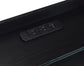 Furda 2-drawer LED Nightstand Bedside Table with Speaker Black Ash