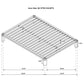Gislen Queen Easy Assembly Wood Platform Bed White