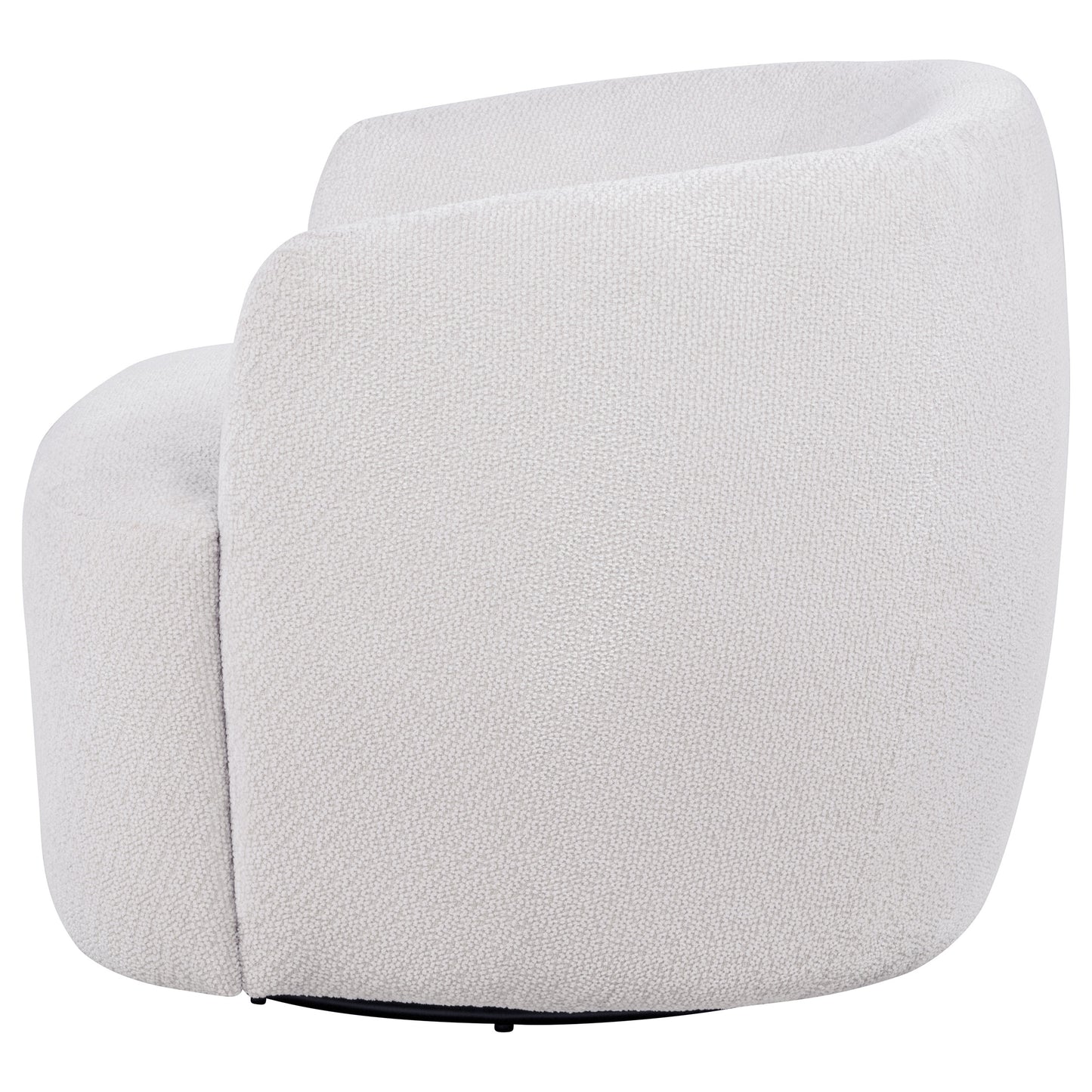 Hudson Fabric Swivel Accent Chair Sand