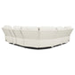 Rojas 3-Piece Dual Power L-Shaped Sectional Sofa with Bluetooth Greige