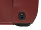 Rojas 3-Piece Dual Power Reclining L-Shaped Sectional with Bluetooth Red