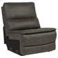 Marcell 7-Piece L-Shaped Power Reclining Sectional with Dual Consoles Grey
