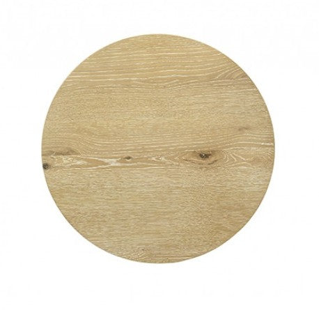 Sante Fe Oak Round End Table