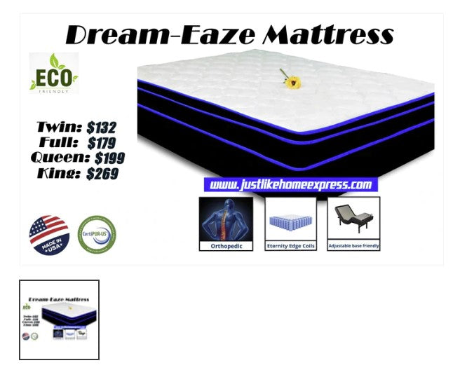 Twin Dream Eaze Mattress