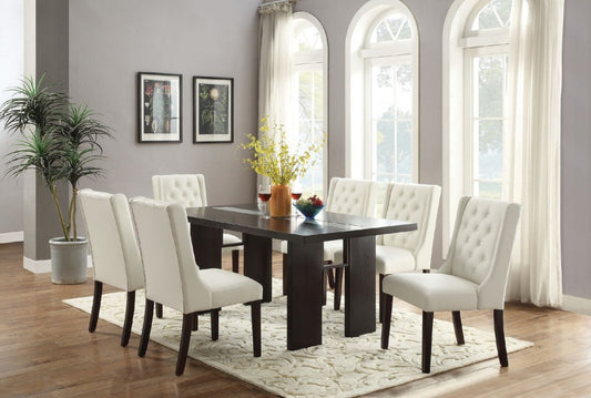 Carrie Dining Set 7pcs. Table + 6 Chairs