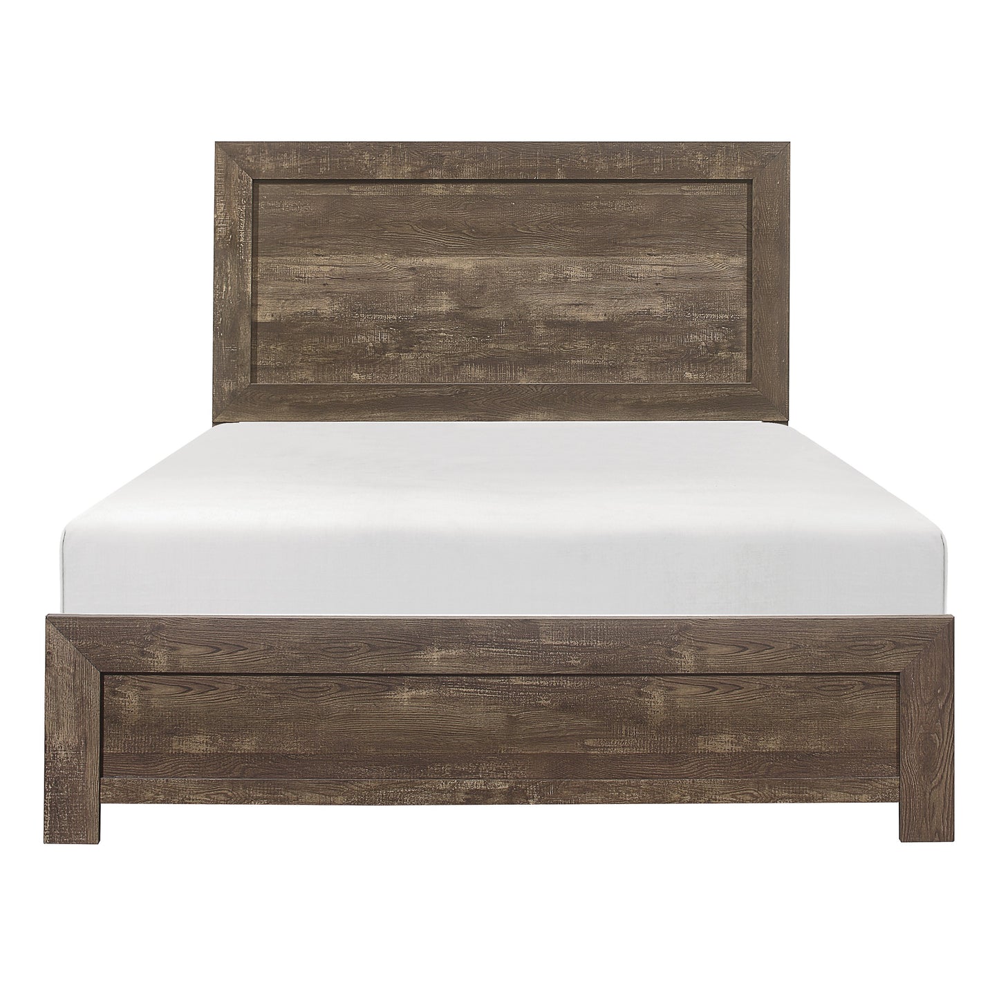 Baker Rustic Style Cal King Bed Frame