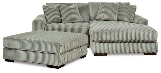 Lindyn 2-Piece Sectional with Ottoman