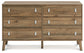 Aprilyn Full Bookcase Headboard with Dresser, Chest and 2 Nightstands