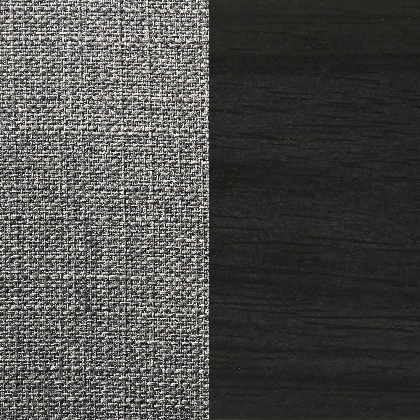 Silla de comedor Stevie de madera acolchada con brazos, color negro (juego de 2)