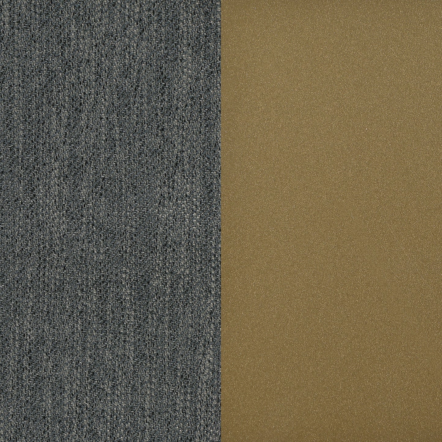 Silla de mostrador Tina tapizada en tela gris oscuro (juego de 2)