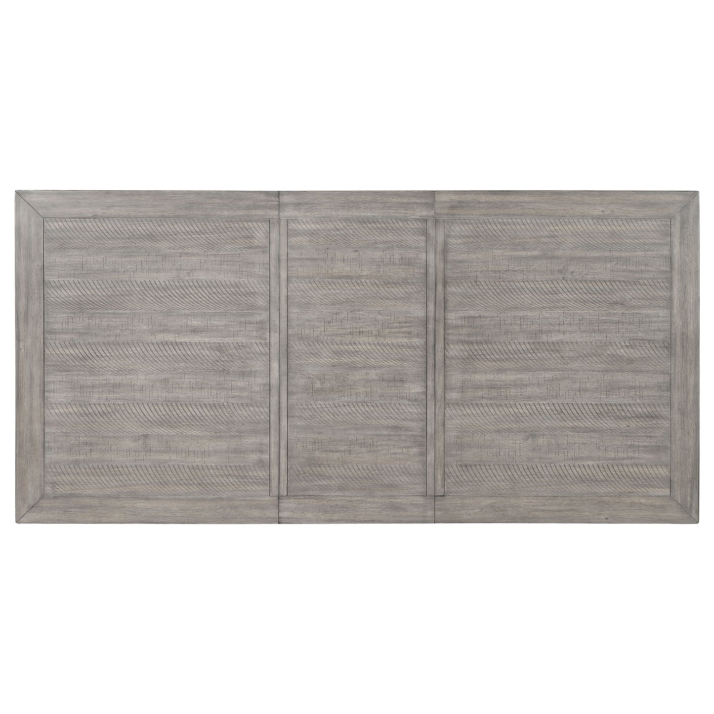 Mesa de comedor rectangular Elodie de 78 pulgadas con hojas extensibles, color negro