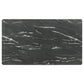 Crestmont 78-inch Extension Dining Table Black Faux Marble