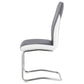 Silla de comedor tapizada Brooklyn gris (juego de 4)