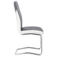 Silla de comedor tapizada Brooklyn gris (juego de 4)