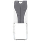 Silla de comedor tapizada Brooklyn gris (juego de 4)
