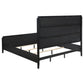 Juego de dormitorio Brookmead Eastern King de 5 piezas, color negro