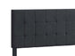 Fairfield Upholstered Eastern King Panel Bed Dark Grey