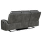 Conjunto de sofá reclinable tapizado de 2 piezas Raelynn gris