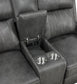 Conjunto de sofá reclinable tapizado de 2 piezas Raelynn gris