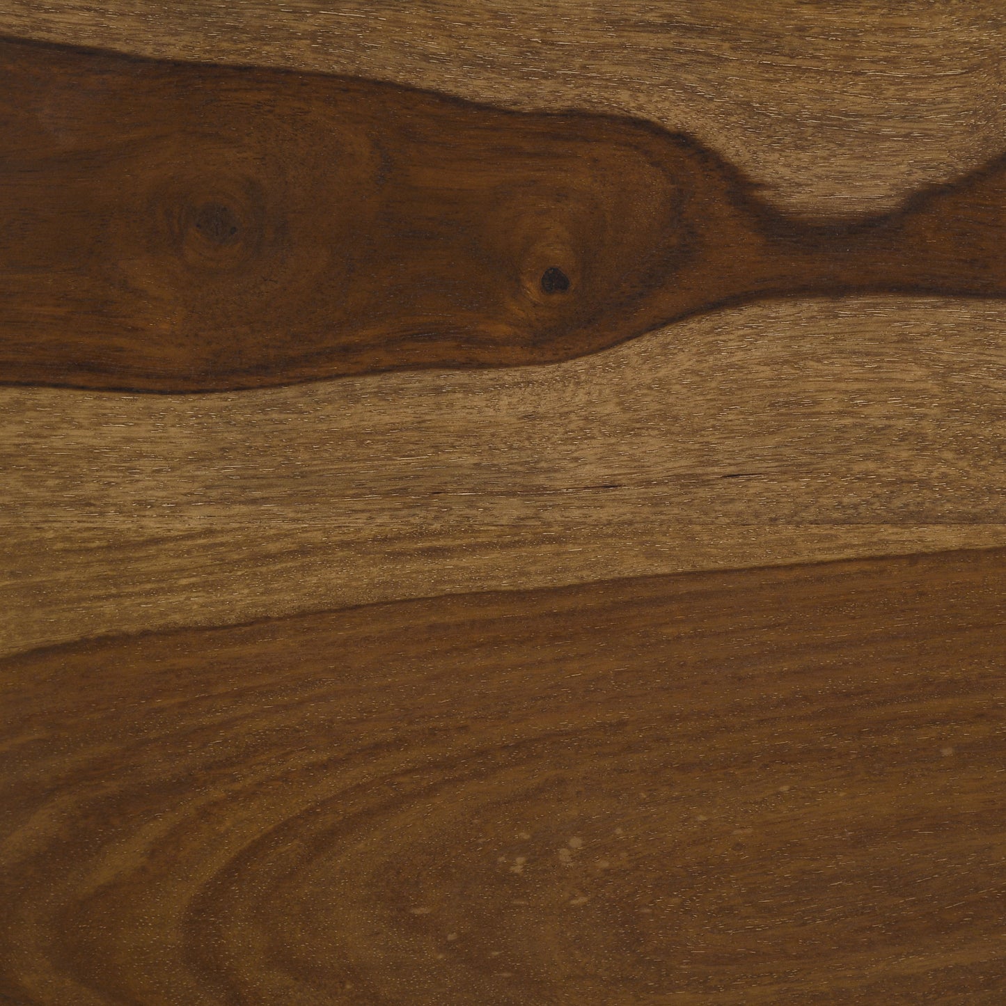 Mesa de centro cuadrada de madera maciza Odilia color castaño rojizo
