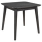 Juego de mesa de centro rectangular Radley de 3 piezas, color negro