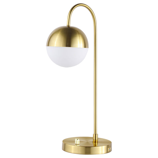 Merrick Round Arched Table Lamp Gold