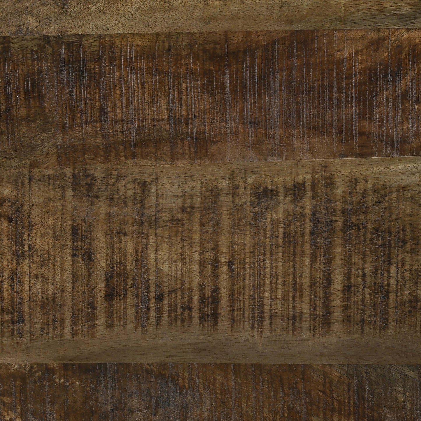 Mesa auxiliar con base de tambor redonda Aurora, color natural y negro