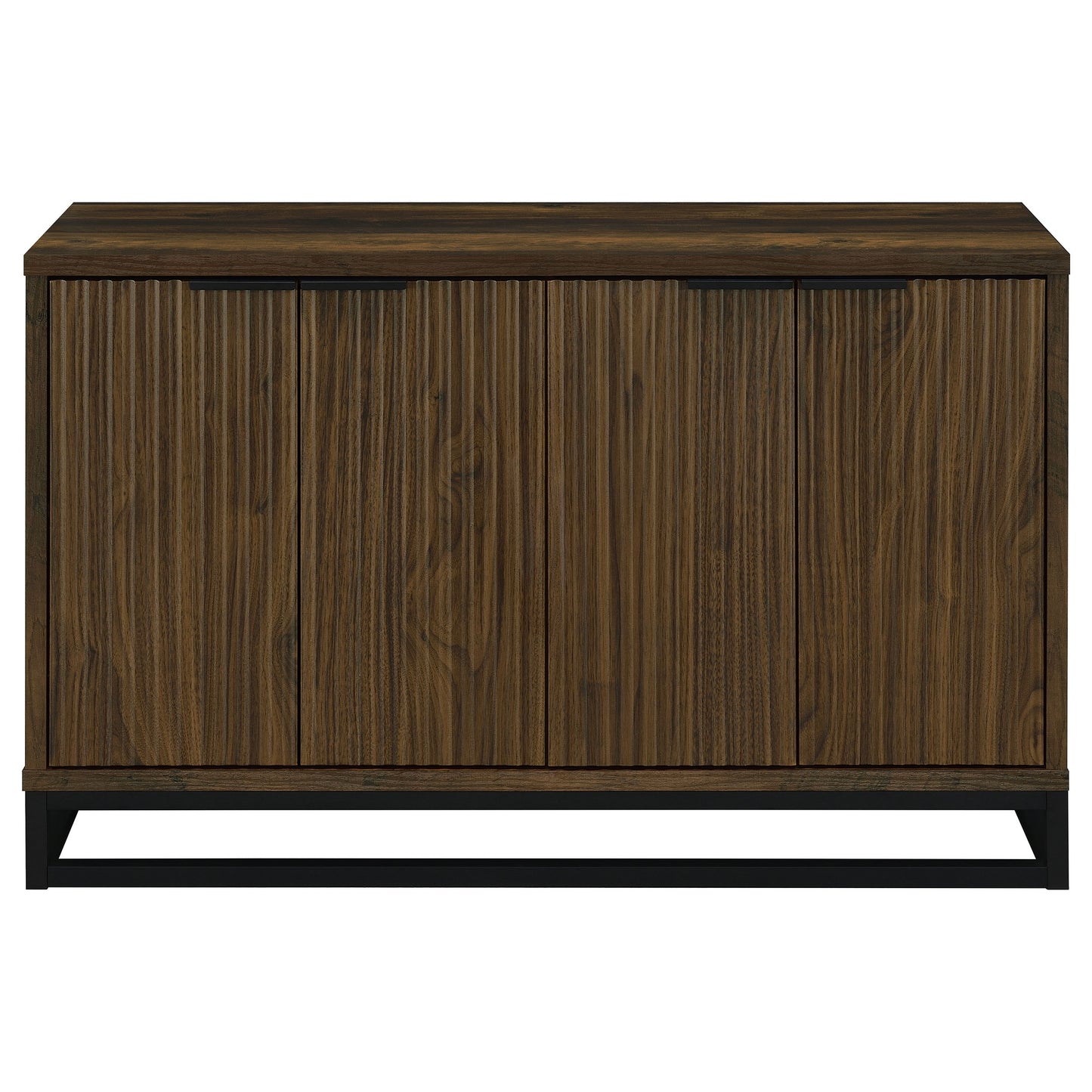 Ryatt 4-door Engineered Wood Accent Cabinet Dark Pine